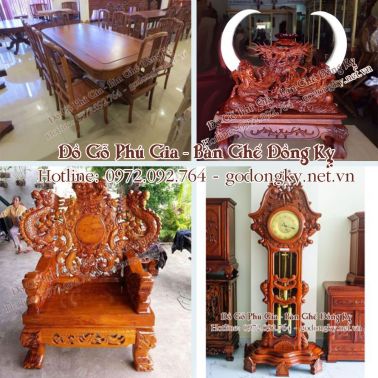 Xưởng sản xuất đồ gỗ mỹ nghệ đồng kỵ Phú Gia