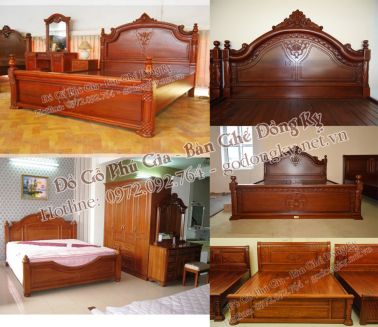 Những mẫu giường ngủ đẹp cho mùa cưới