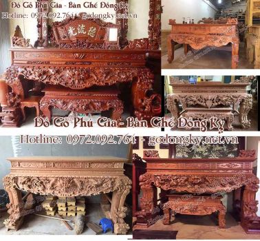 Sập thờ gỗ gụ dưới 40 triệu