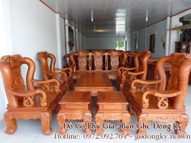 Những bộ bàn ghế của đồ gỗ đồng kỵ Phú Gia dưới 50 triệu (P2)