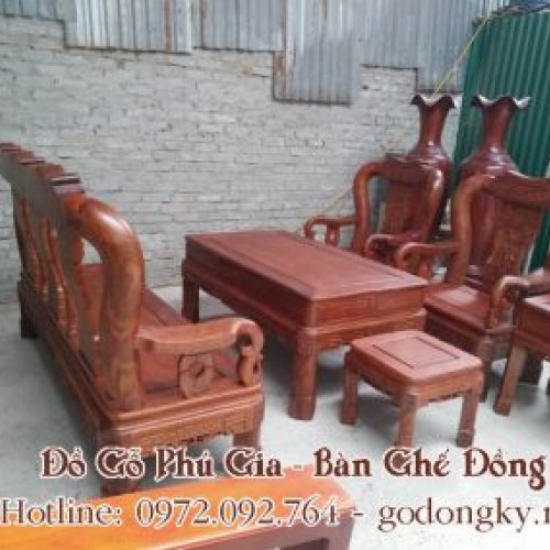 Bộ minh quốc triện tay 12 gỗ hương