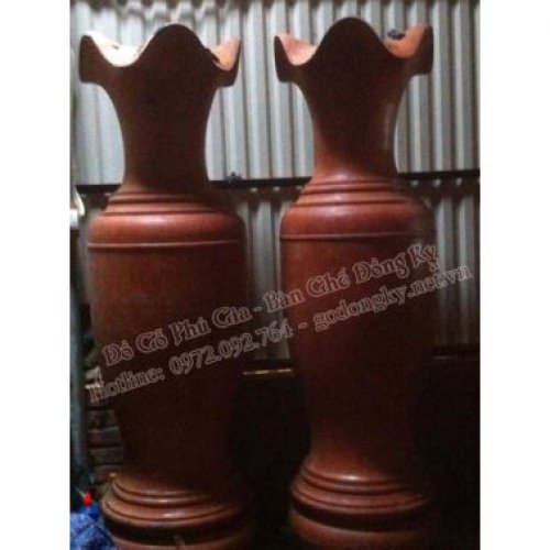 Đôi lộc bình gỗ cẩm nam phi
